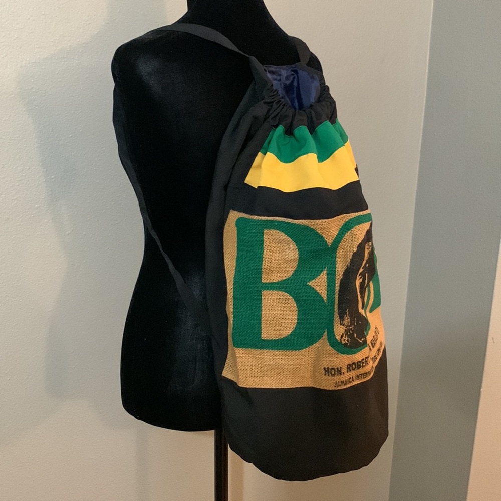 Bob Marley Backpack Lightweight Drawstring Top Ne… - image 2